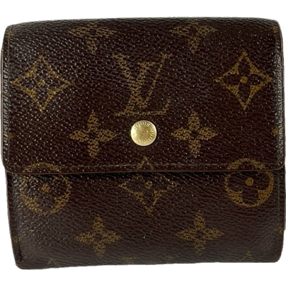LOUIS VUITTON Elise Monogram Canvas Trifold Wallet